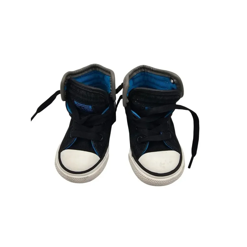 Converse Infants Chuck Taylor All Star High Street sneakers Sz 5 Black Gray